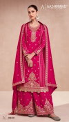 Aashirwad Zari Silk Wedding Wear Salwar Suits Catalog
